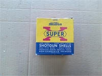 Vintage Western SuperX shotgun shells 12ga.