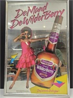Wildberry SCHNAPPS 17 X 25" Advertisng Bar Sign