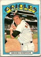 1972 Topps Baseball #550 Brooks Robinson (filler)