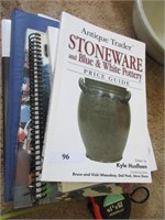 Pottery book lot