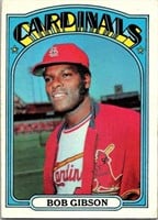 1972 Topps Baseball #130 Bob Gibson
