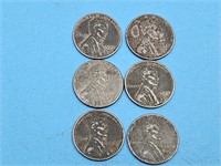 1943 Steel War Pennies, P D S