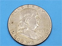 1963 P Silver Franklin Half Dollar Coin
