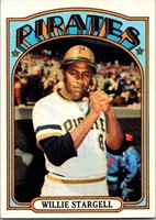 1972 Topps Baseball #447 Willie Stargell