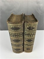 1863 1866 American Rebellion Records books