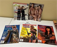 Lot of 5 Magazines Xena True Blood SciFi