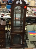 6.5’ lighted china cabinet