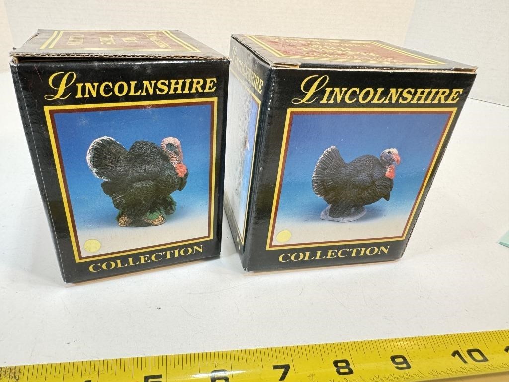 Pair of Lincolnshire Turkeys