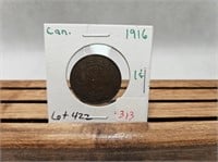 1916 1 CENT COINS