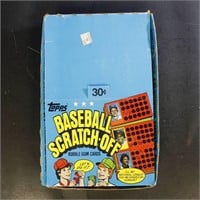 Baseball Cards 1981 Topps Scratch-Off 36 packs in