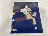 Autographed Mickey Mantle Photo
