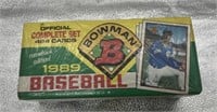 1989 Bowman Baseball Complete Set 484 Cards