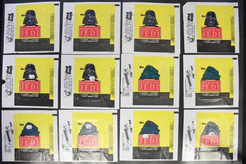 Star Wars: Return of the Jedi Wrappers, 54 total