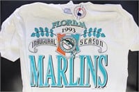 Florida Marlins 1993 T-Shirt, Inaugural Season vin