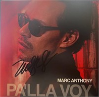 Marc Anthony Signed Vinyl Record Cover with COA