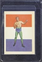 Jim Jeffries 1956 Adventure Gum Card Boxing #79, s