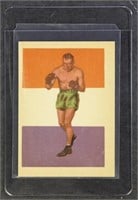 Jack Sharkey 1956 Adventure Gum Card Boxing #87, s