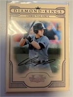 Chris Valaika Signed Card with COA