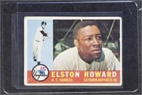 Elston Howard 1960 Topps #65 Baseball Card, with s