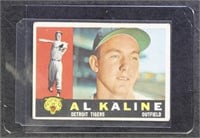 Al Kaline 1960 Topps #50 Baseball Card, with some