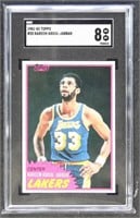 Kareem Abdul-Jabbar 1981-82 Topps Basketball Card