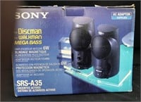 Sony Discman For Walkman Mega Bass Speakers