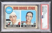 Johnny Bench Rookie 1968 Topps #247 Baseball Card