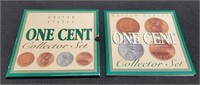 One Cent Collector Set w/ Display Folder: