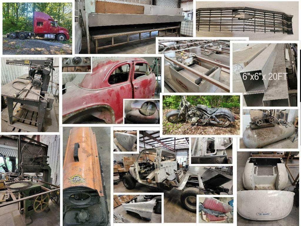 Machinery, Vehicles, Industrial Oven, Metal Fab, Shelving
