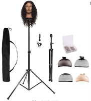 Wig Head Stand - 35.4-52.4in