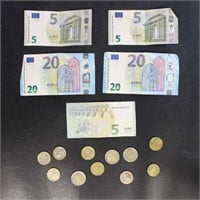 Euro Paper Money & Currency 66.70€ in face value,