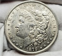 1879 Morgan Silver Dollar Unc.