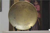 Large Chinese Brass Bowl