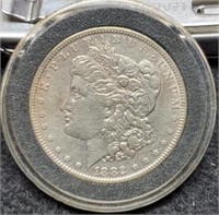 1882 Morgan Silver Dollar XF