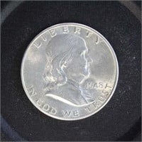 US Coins 1948-D Silver Franklin Half Dollar