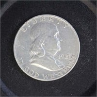 US Coins 1949-D Silver Franklin Half Dollar