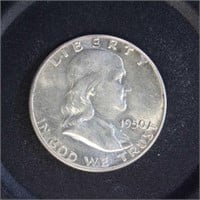 US Coins 1950 Silver Franklin Half Dollar