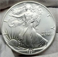 1991 Silver Eagle BU