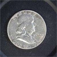 US Coins 1956 Silver Franklin Half Dollar