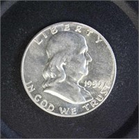 US Coins 1959 Silver Franklin Half Dollar