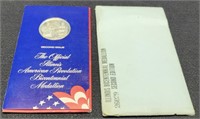 Sterling Silver Medallion "IL. Bicentennial" w/