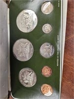 Trinidad & Tobago Coins 1976 Proof Set in original