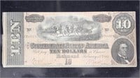 CSA Paper Money T-68 $10 Note, circulated