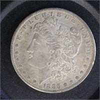 US Coins 1885-O Morgan Silver Dollar, circulated