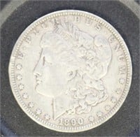 US Coins 1890 Morgan Silver Dollar