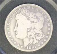 US Coins 1891-O Morgan Silver Dollar