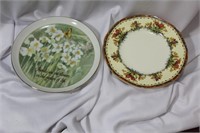 A Lot of 2 Antique/Vintage Plates