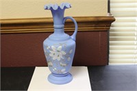 A Bristal Glass Vase/Pitcher