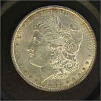 US Coins 1882 Morgan Silver Dollar, circulated