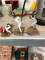 3 Red Sox Collectible Figures